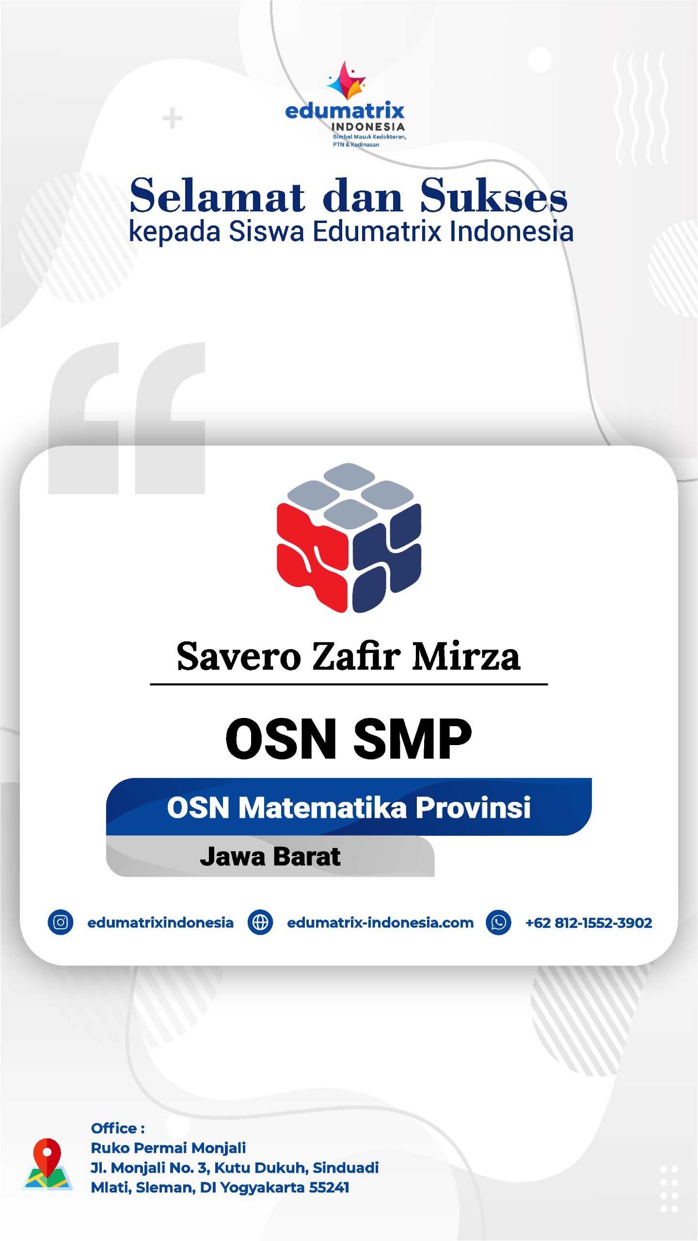 bimbel osn terbaik sd smp sma