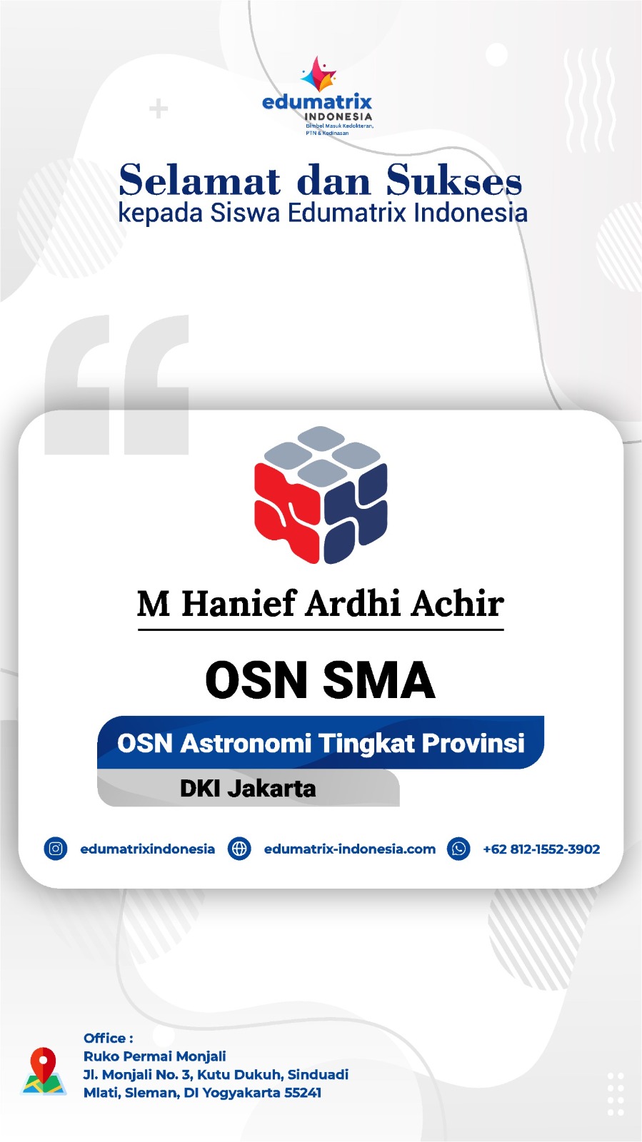 bimbel osn sma